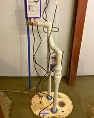 Upgraded Basement Sump Pump
