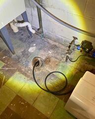 No Sump Pump System In Place