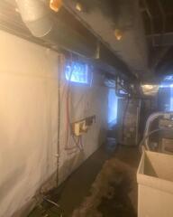 Wrapped Basement Walls