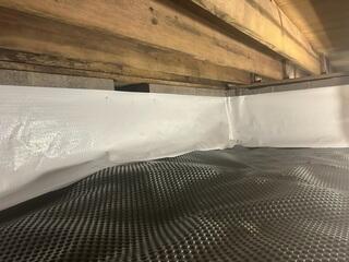 Drainage Matting Installed