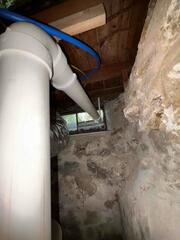 Interior Radon Piping