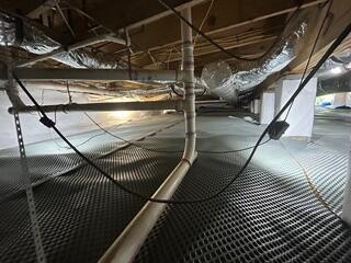 Drainage Matting Installation