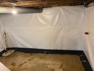 Installing the Drainage System & Sump Pump