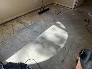 Cracked Interior Concrete Slab in Bonita, CA