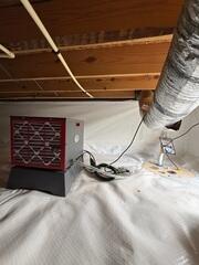 Dehumidifier and Sump Pump