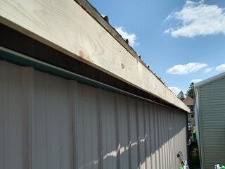 New fascia Board Installed