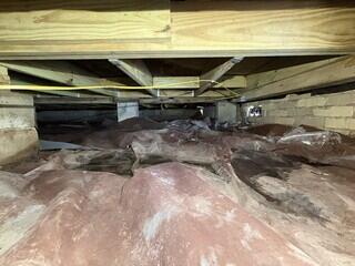 Crawl space - before