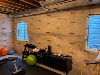 Draper Basement Before Waterproofing Installation