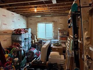 Draper Basement Before Waterproofing Improvements