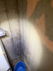 Water was seeping into this basement. Wanting to protect her home from water damage, the homeowner gave us a call.