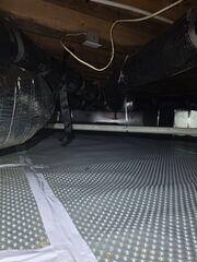 Adding Drainage Matting for Extra Moisture Protection