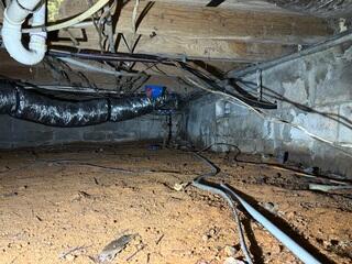 Crawl Space Encapsulation & Drainage System in Tobaccoville, NC