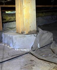 Damp and Dirty Crawl Space  - West Linn, OR