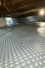 Drainage Matting Installed