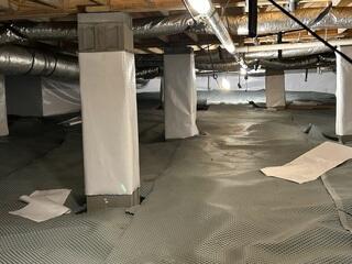 Drainage Matting Installation