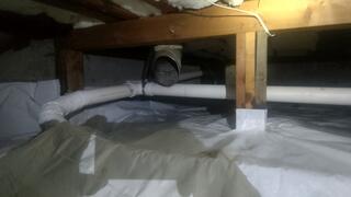 Vapor Pipe Penetration & Crawlspace Encapsulation