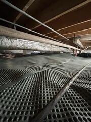 Drainage Matting Installed