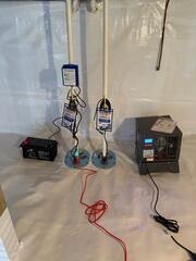 New Sump Pump & Dehumidifier