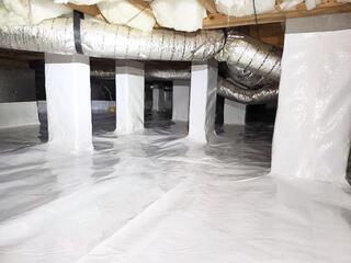 Crawl Space Encapsulation Process