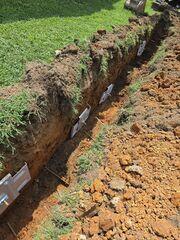 Exterior Earth Anchors Installed