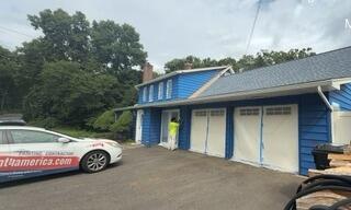 Full-property preparation keeps driveways and surrounding areas pristine during application.