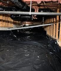 Completed Crawl Space