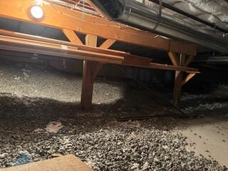Damp Crawl Space