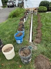 Buried Discharge Installation