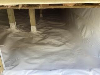 Crawl Space Moisture Control in Marshfield, MA