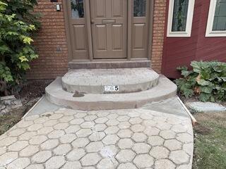 Completed Concrete Step Leveling in Pleasant Grove, UT
