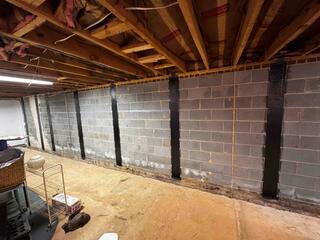 CarbonArmor Reinforces the Foundation Walls