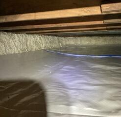Encapsulated Crawl Space