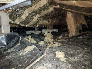 Very Dirty Crawl Space