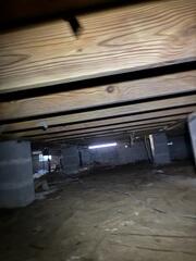 Unsealed Crawl Space