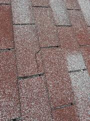 Cracked shingles
