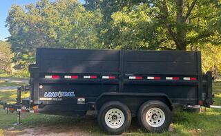 7 x 14 Dump Trailer Rental Fayetteville, Ga.