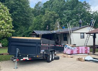 7 x 14 Dump Trailer Rental Newnan, Ga