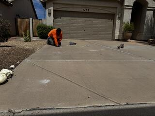 Preparing a Gilbert Driveway for Concrete Repair