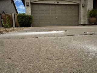 PolyLevel Concrete Repair for Gilbert Driveway