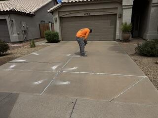 Concrete Leveling and Driveway Repair in Gilbert