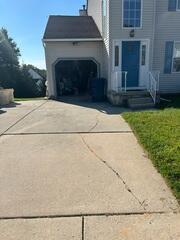 Cracked Driveway