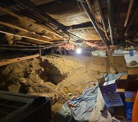 Squeezing In to Keep the Radon Out in Centre Hall PA