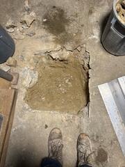 Concrete and Soil Removal for Footings