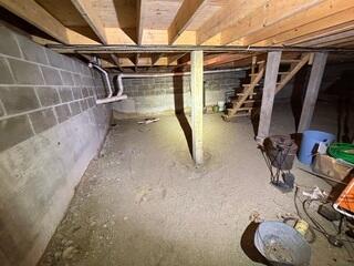 Damp Crawl Space