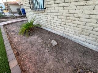 Cracked Exterior Stem Wall in Mesa, AZ
