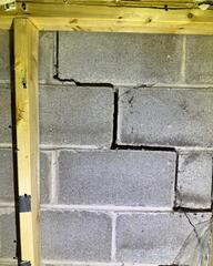 Stair Stepping Cracks
