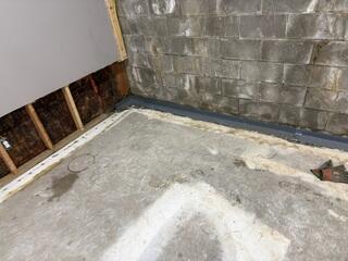 Installing the Drainage System