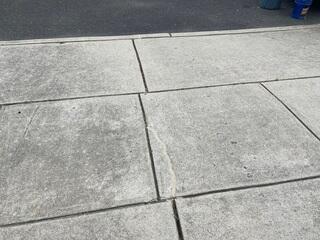 Cracked Driveway