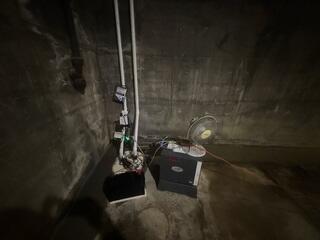 Basement Sump Pump and Dehumidification