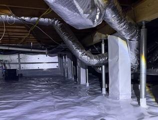 Crawl Space Encapsulation System